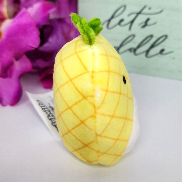 MAUI 🍍 HTF OG Squad Pineapple Squishville Exclusive Original Squishmallow NWT - Picture 7 of 8